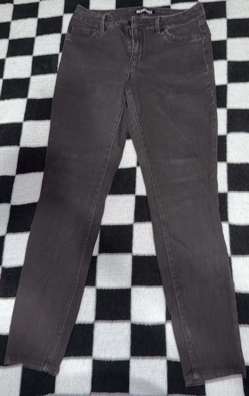 Blue Spice Women's Mid-Rise Skinny Jeans Black Size 11